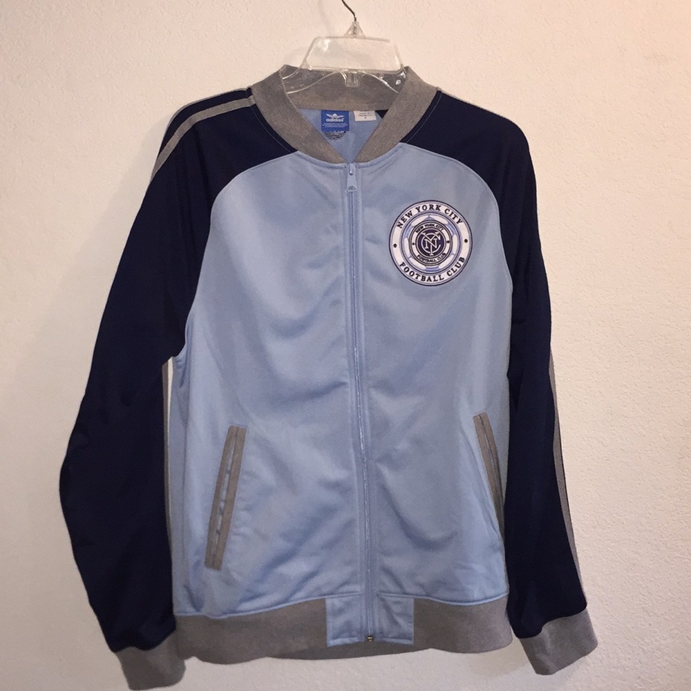Adidas Zippered New York Football Club Jacket
